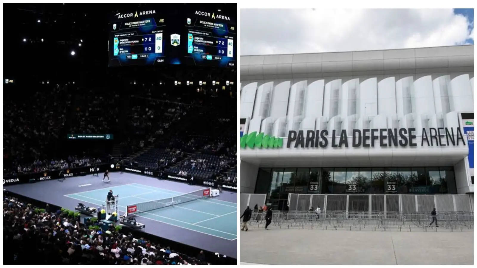 Paris Masters to move to La Défense Arena in 2025