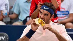 What tennis players eat & drink?