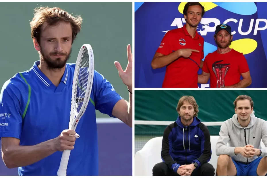 Who Is Daniil Medvedev Coach? Know All About Gilles Cervara
