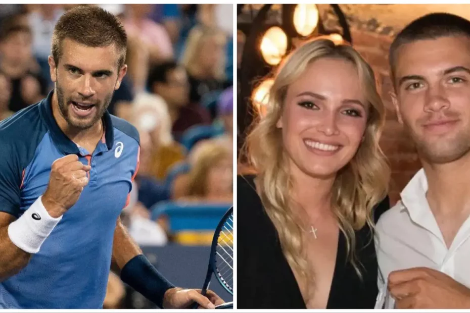 Who is Borna Coric Girlfriend? Know all about Donna Vekic