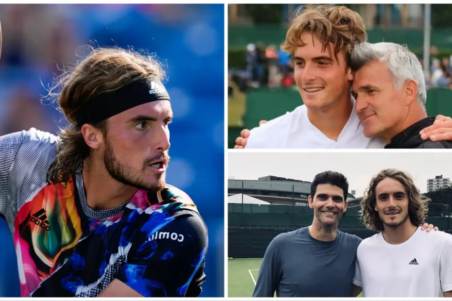 Who Are Stefanos Tsitsipas Coaches? Know All About  Apostolos Tsitsipas and Mark Philippoussis