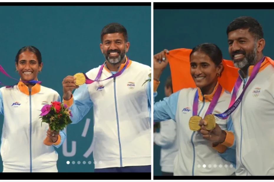 Rutuja Bhosale and Rohan Bopanna pull off an incredible comeback to win the mixed doubles gold at the Asian Games