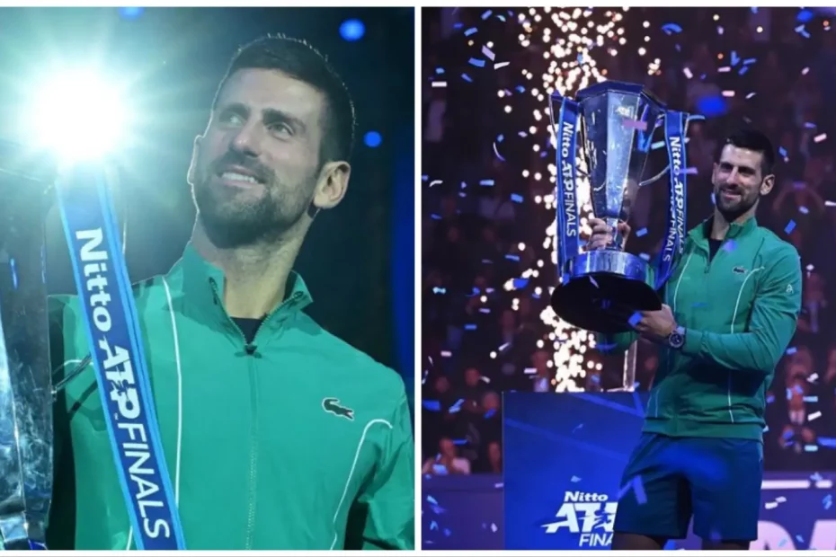 ATP Finals Novak Djokovic Won His Seventh ATP Finals Championship