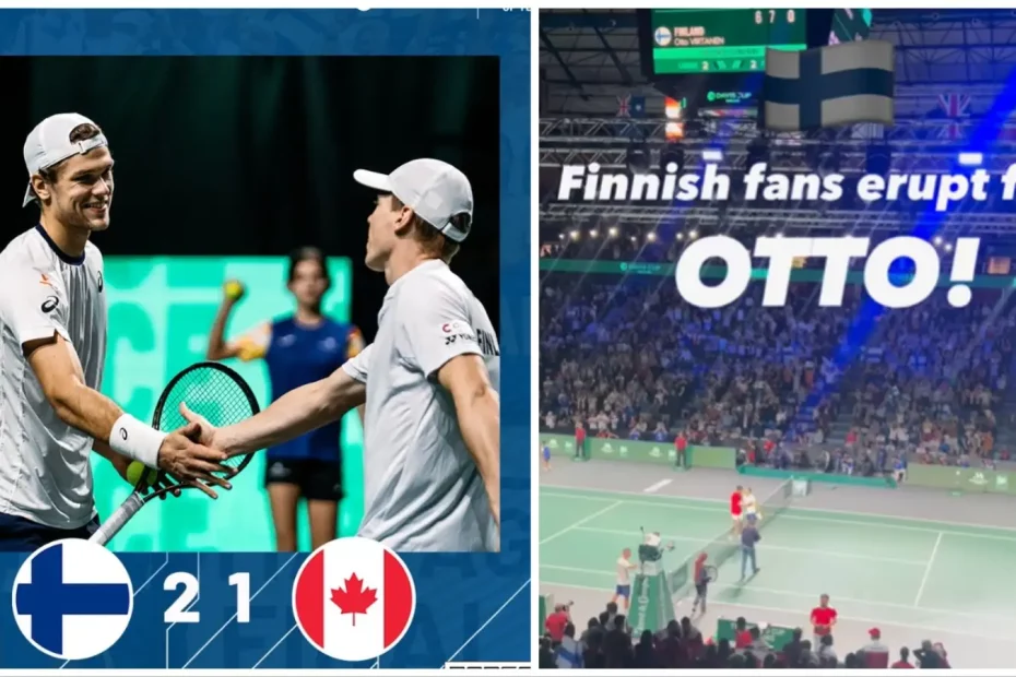 Finland Defeated Canada To Reach The Davis Cup Semifinals