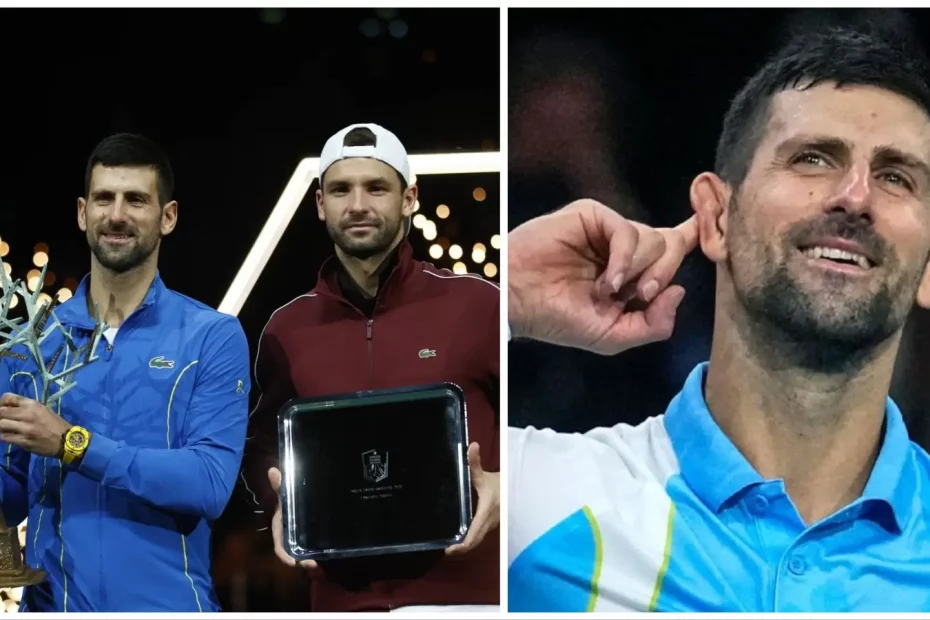 Novak Djokovic Beats Grigor Dimitrov To Win 40th Masters Title