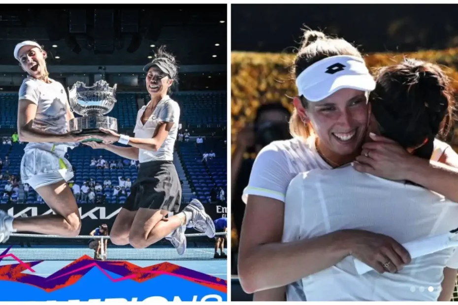 Australian Open 2024 Hsieh Su-Wei, Elise Mertens win women's doubles title