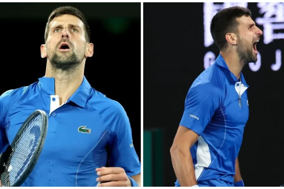Australian Open win Novak Djokovic pushed by Popyrin