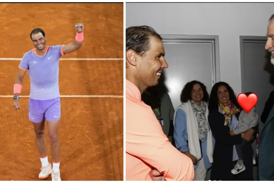 Rafael Nadal advance at Madrid Open