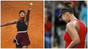 Naomi Osaka wins opener at Italian Open, Darderi tops Shapovalov