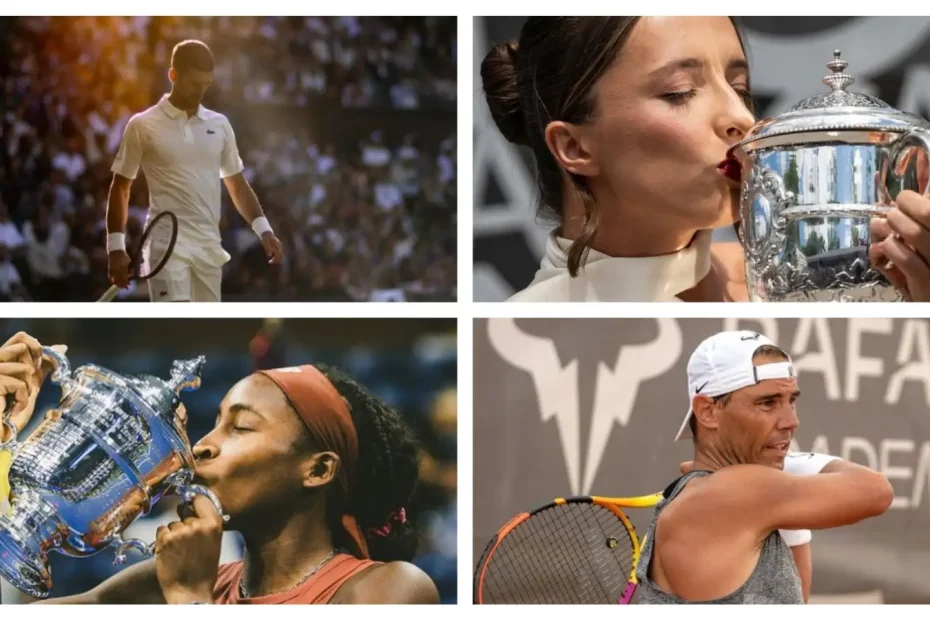 Novak Djokovic, Rafael Nadal, Andy Murray, Iga Swiatek and Coco Gauff lead the Olympics entry list